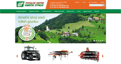 Desktop Screenshot of kmeckistroji.si
